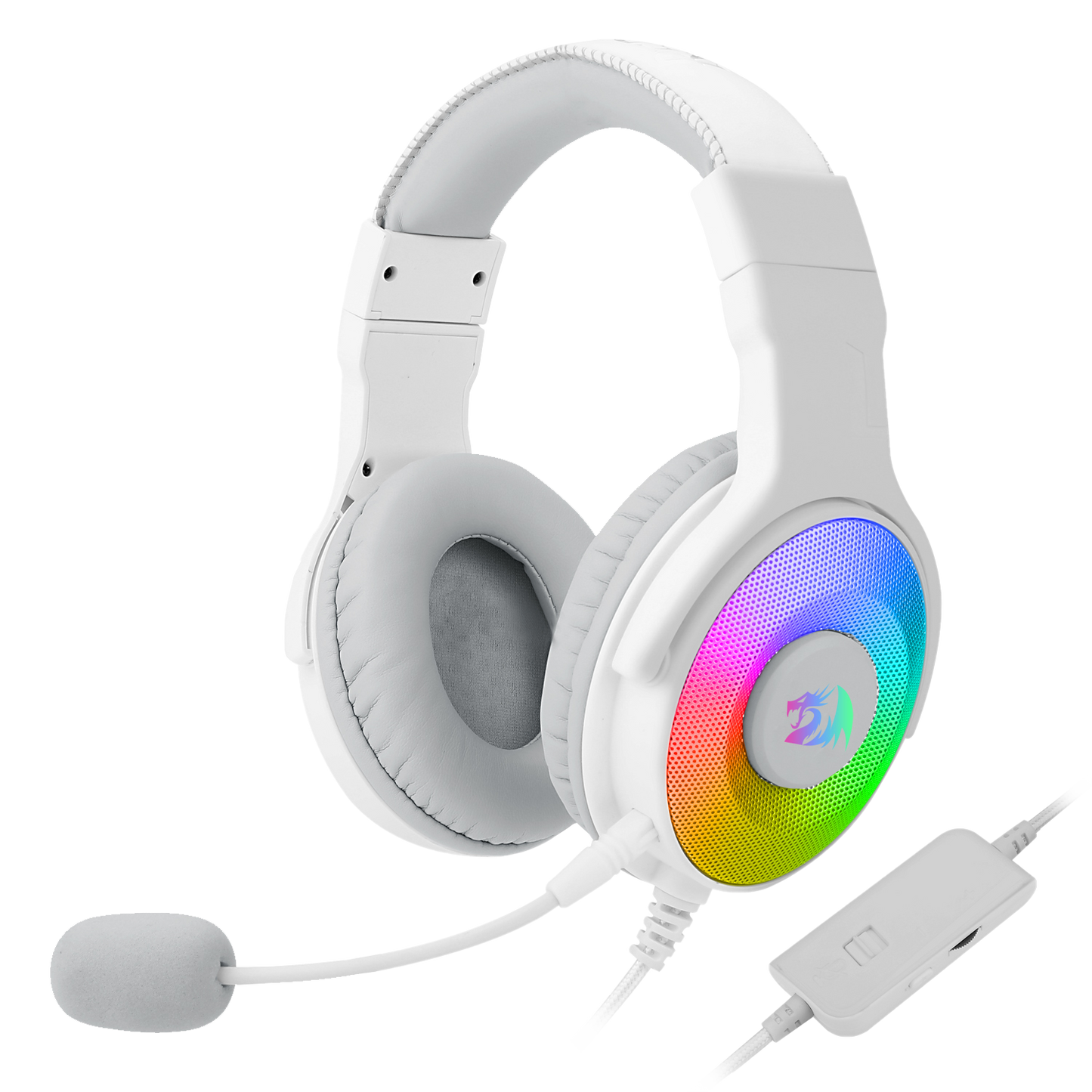 white gaming headset