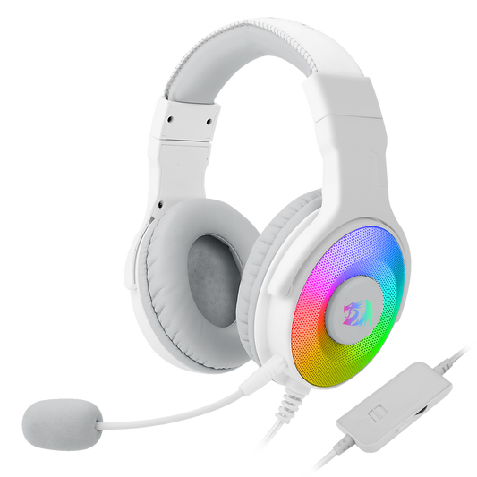 white gaming headset