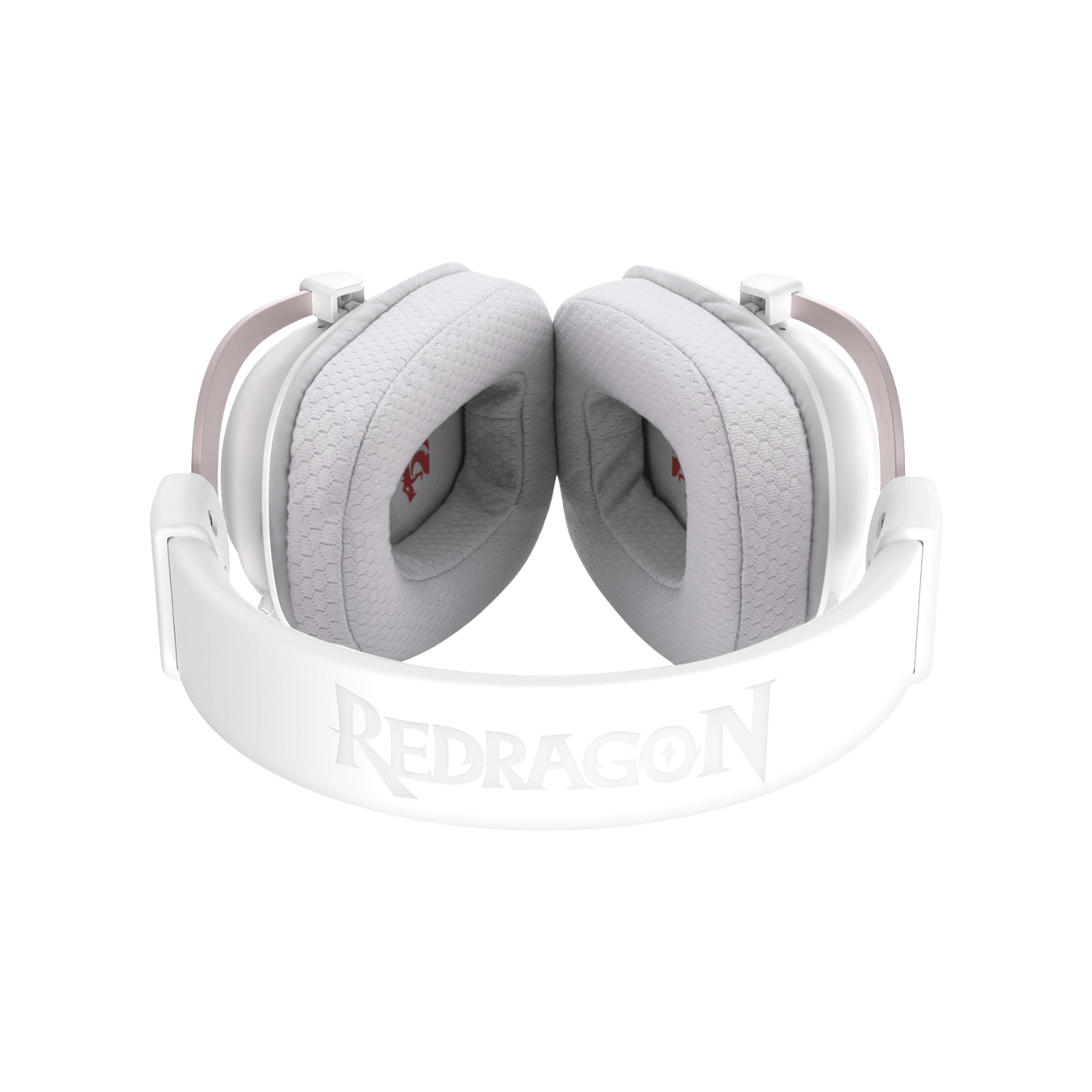 Redragon H510 PRO 3-Mode RGB White Gaming Headset - 7.1 Surround Sound - 53MM Audio Drivers in Memory Foam Ear Pads w/Durable Fabric Cover- Multi Platforms Headphone - USB Powered for PC/PS4/NS