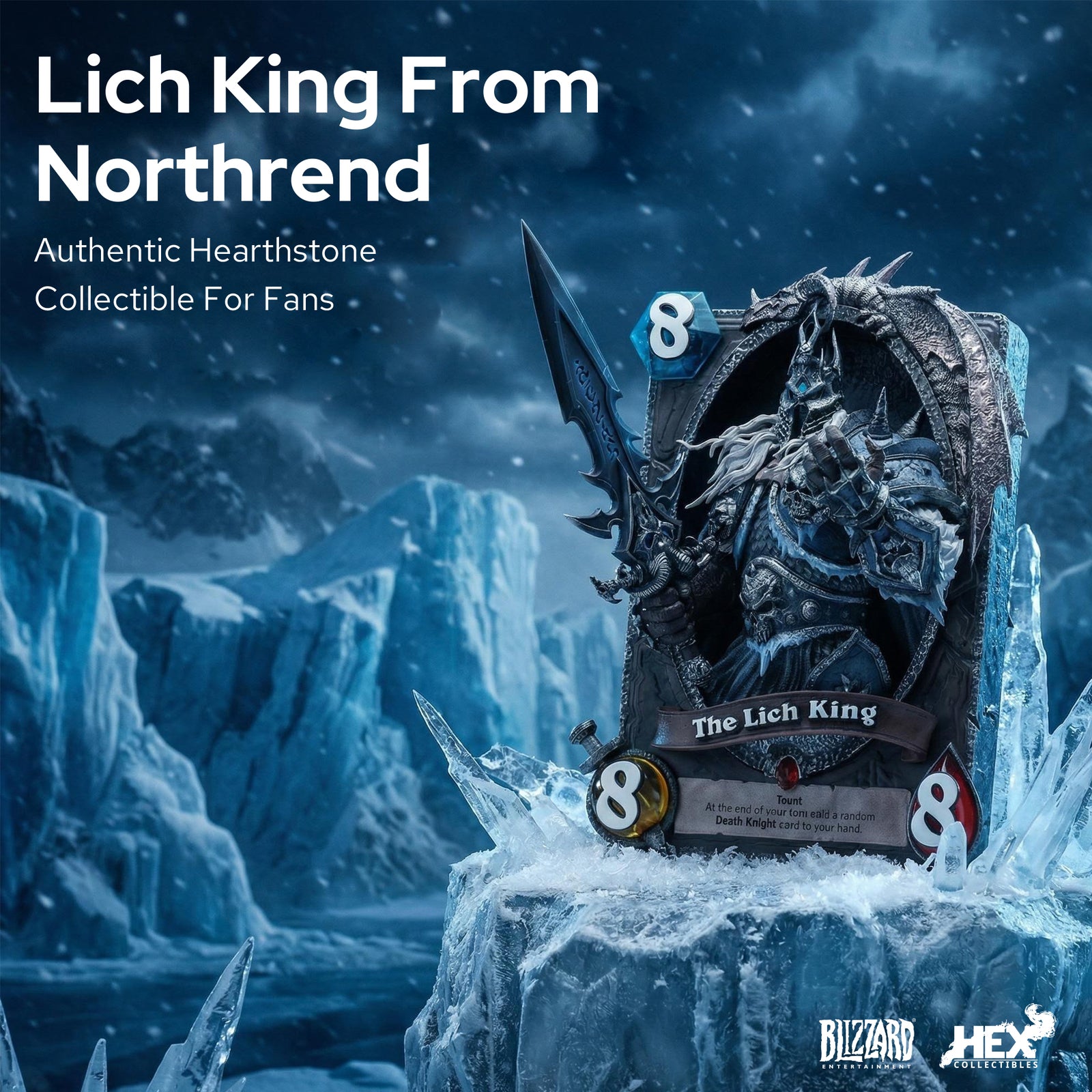 Blizzard Hearthstone Lich King Card Display Frame