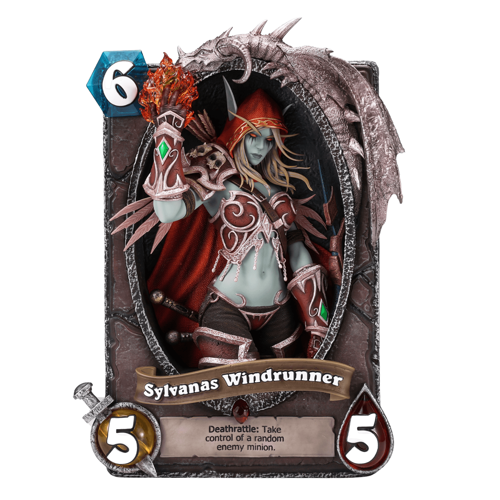 Bllizzard Hearthstone  Sylvanas Card Display Frame