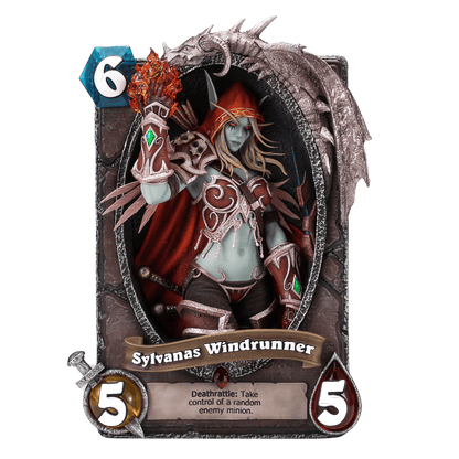 Bllizzard Hearthstone  Sylvanas Card Display Frame