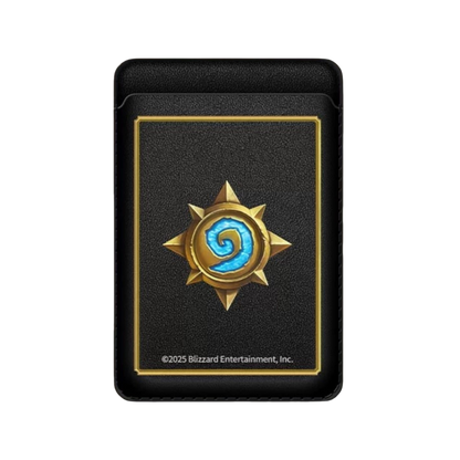 Hearthstone Magnetic Wallet Doubles as Phone Stand