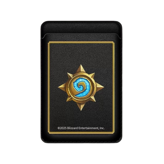 Hearthstone Magnetic Wallet Doubles as Phone Stand