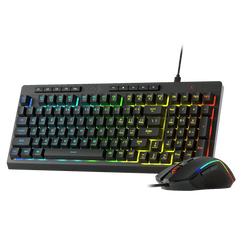 Redragon S141 Gaming Keyboard & Mouse Combo, 98 Keys K515 Wired RGB Membrane Keyboard and 10000 DPI Wired M616 Gaming Mouse Bundle