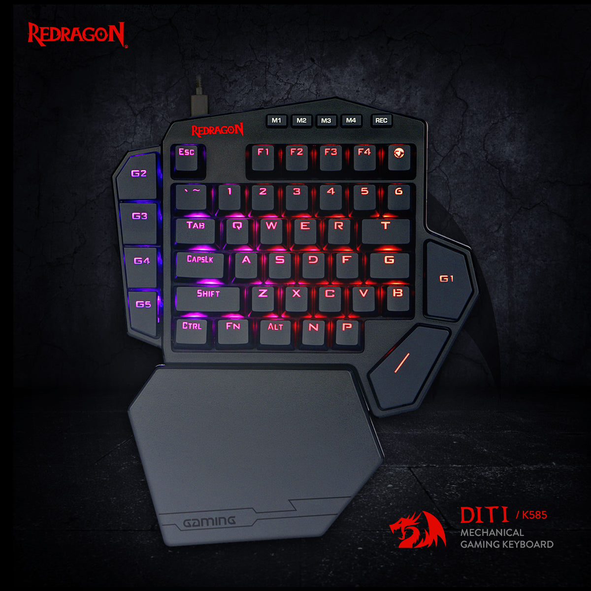 redragon one handed keyboard(Open box)