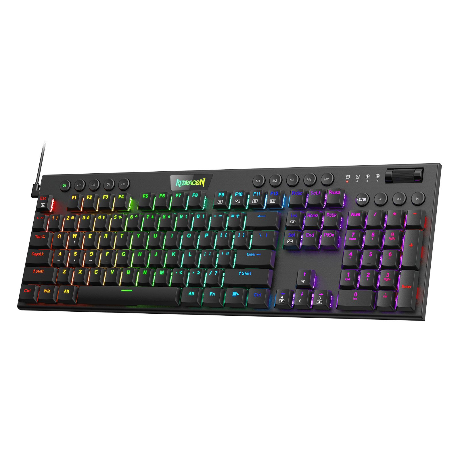 HORUS K619 Wired Mechanical Gaming Keyboard (open-box)