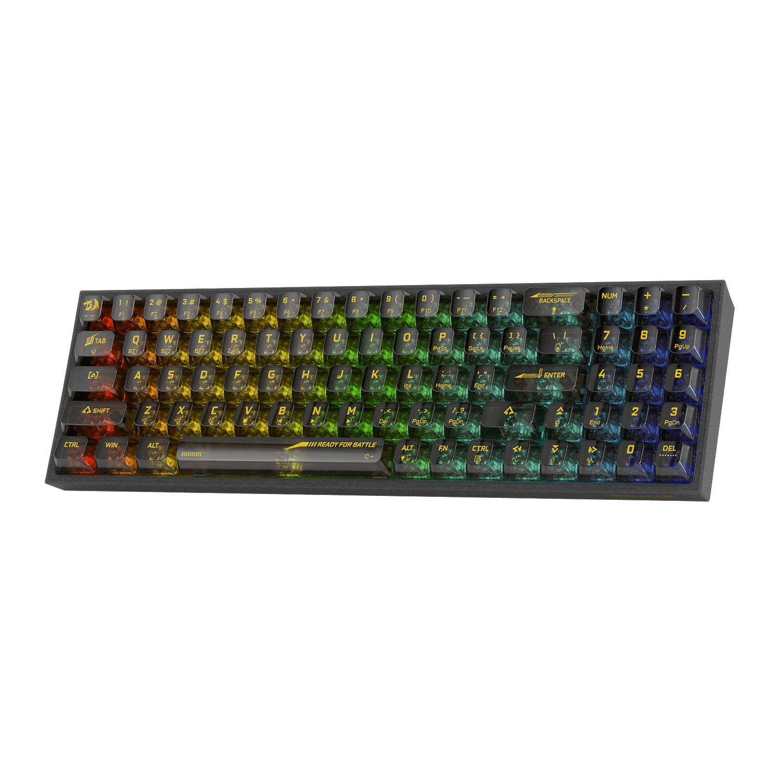 POLLUX K628 PRO SE 75% Full-Transparent Keyboard