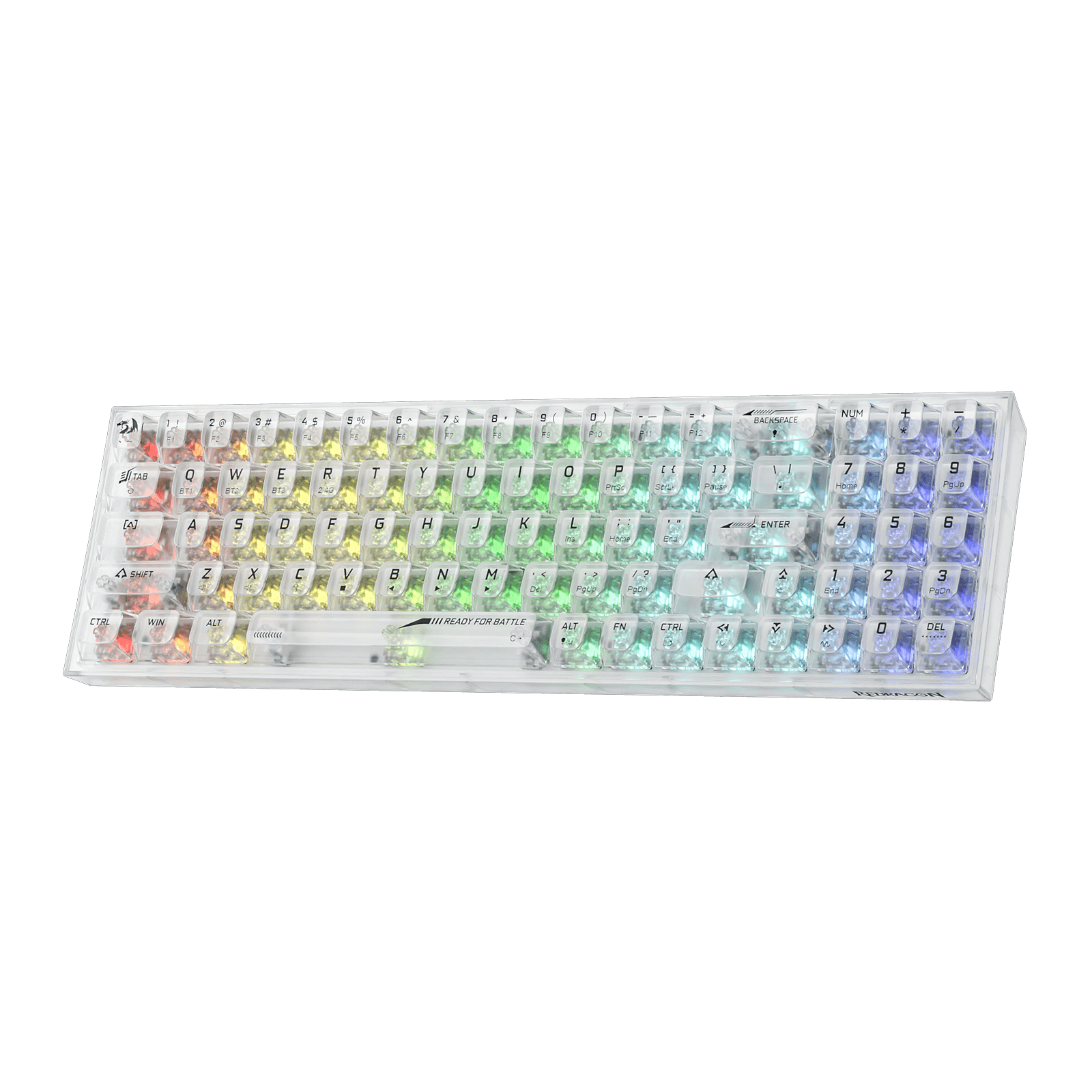 Redragon K628 PRO SE 75% Full-Transparent Keyboard | show