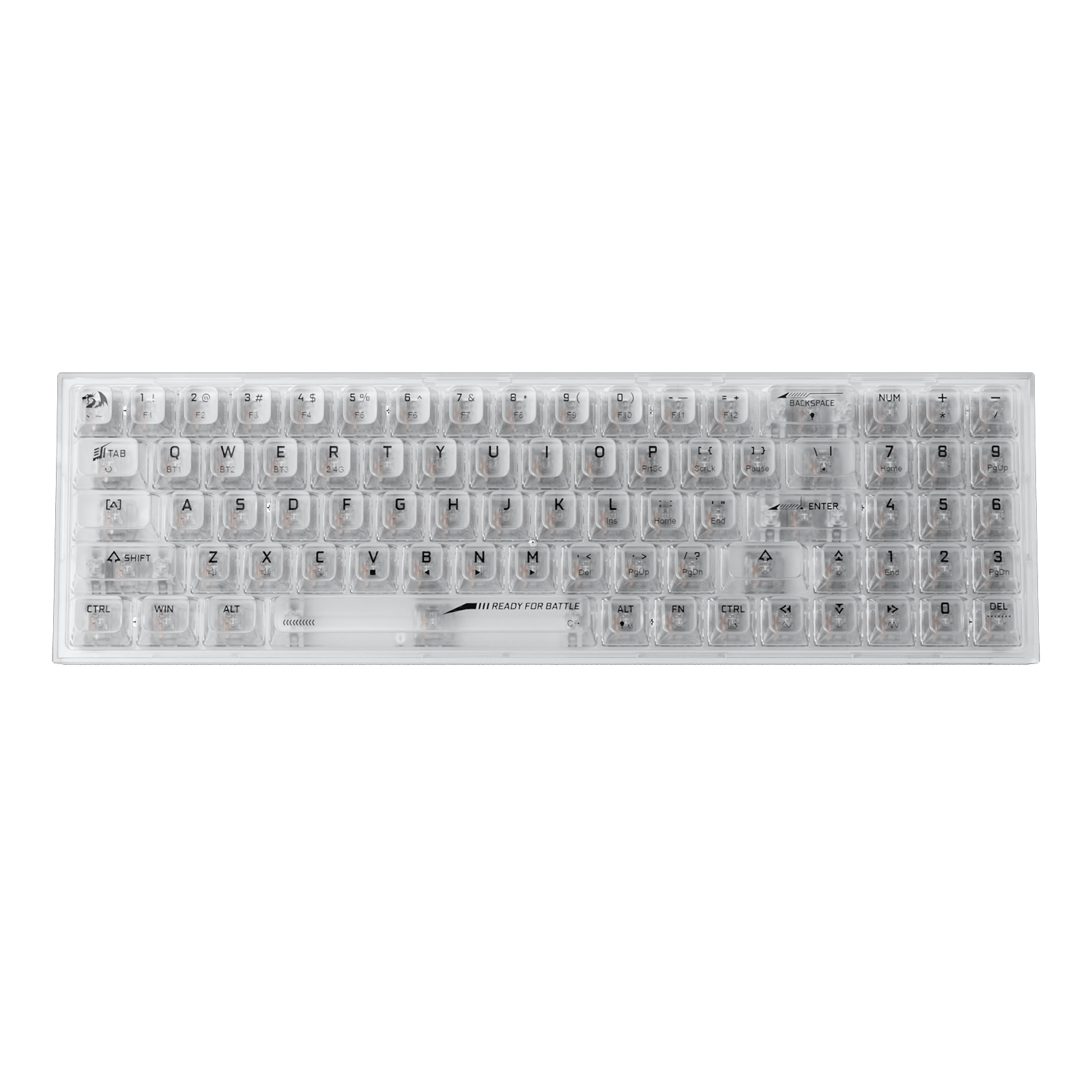 Redragon K628 PRO SE 75% Full-Transparent Keyboard