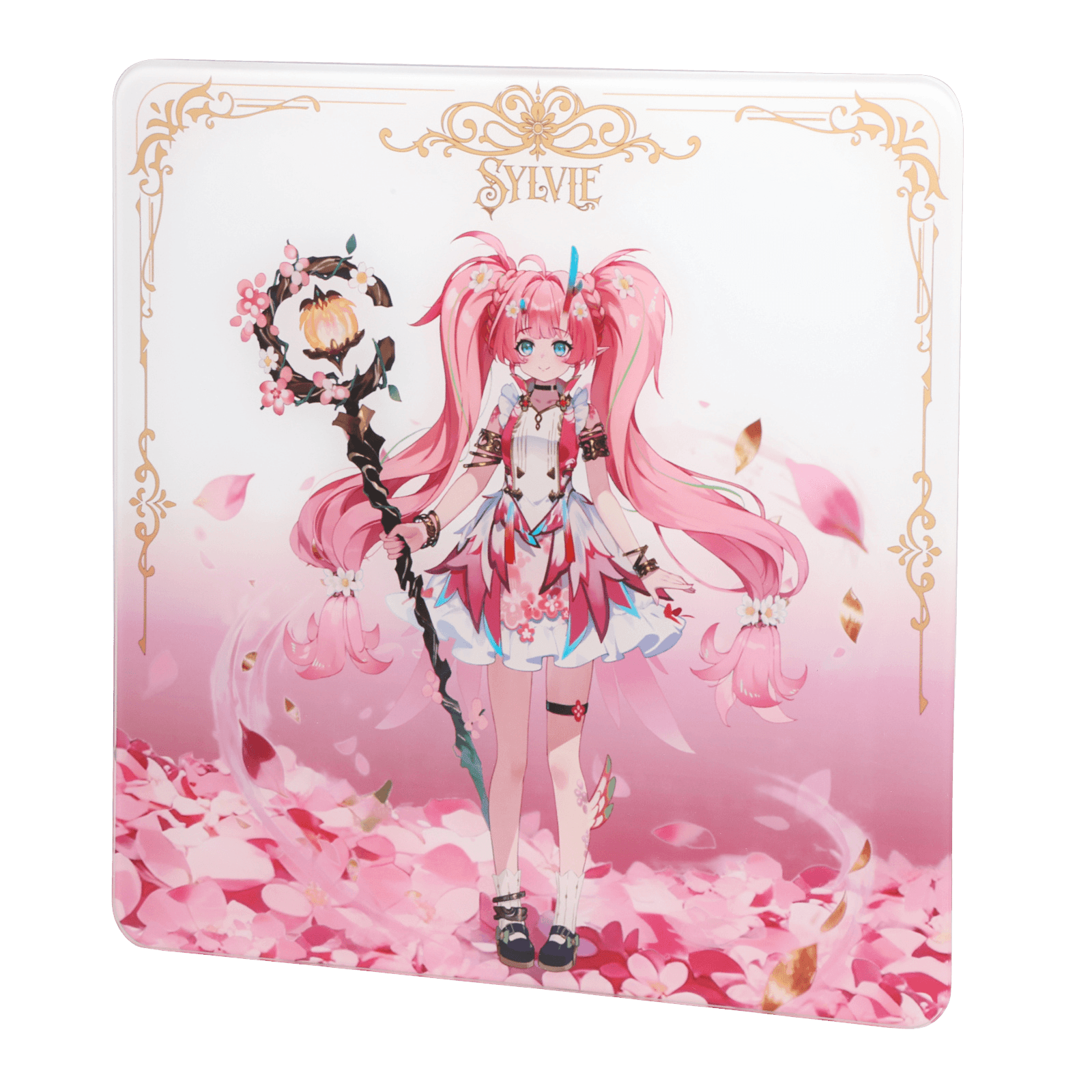 LTC Glass Mouse Pad - Ultra-Smooth Precision Surface with Non-Slip Base, Easy to Clean, Hard Mousepad for Gaming - 11.8 x 11.8 x 0.15 inches | Show