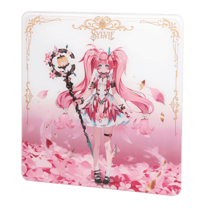 LTC Glass Mouse Pad - Ultra-Smooth Precision Surface with Non-Slip Base, Easy to Clean, Hard Mousepad for Gaming - 11.8 x 11.8 x 0.15 inches | Show
