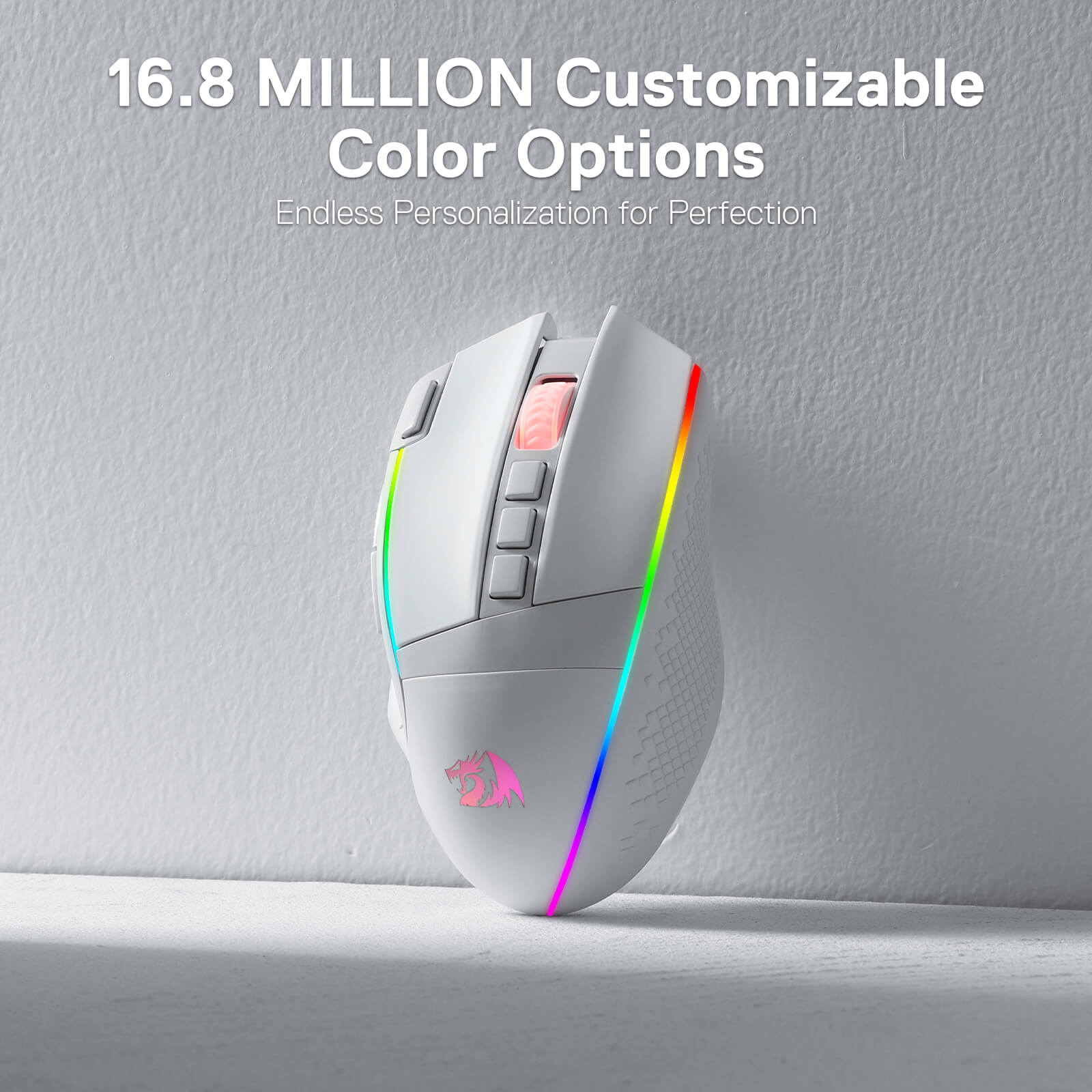 M991 Wireless FPS Gaming White Mouse