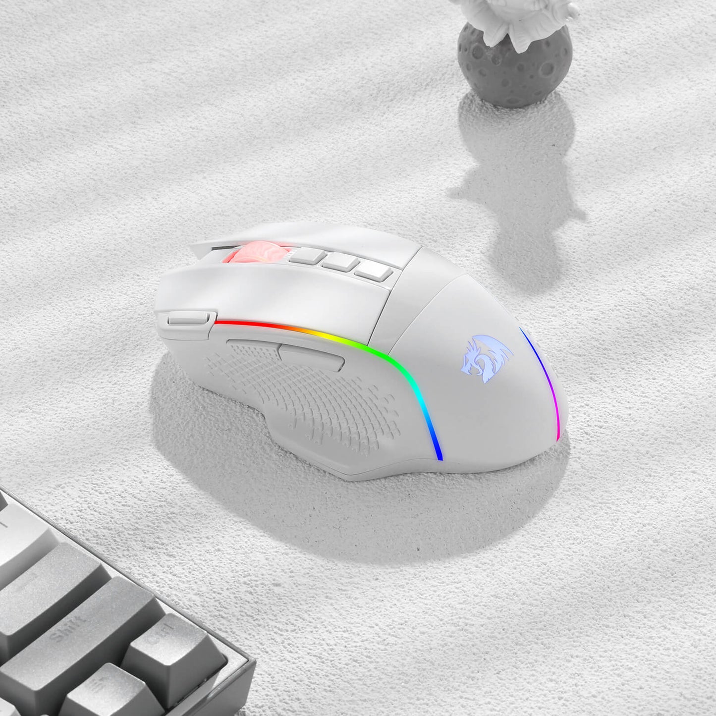 M991 Wireless FPS Gaming White Mouse