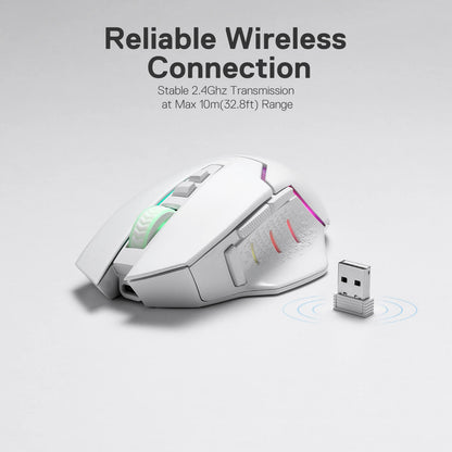 MIRAGE M690 PRO white mouse 