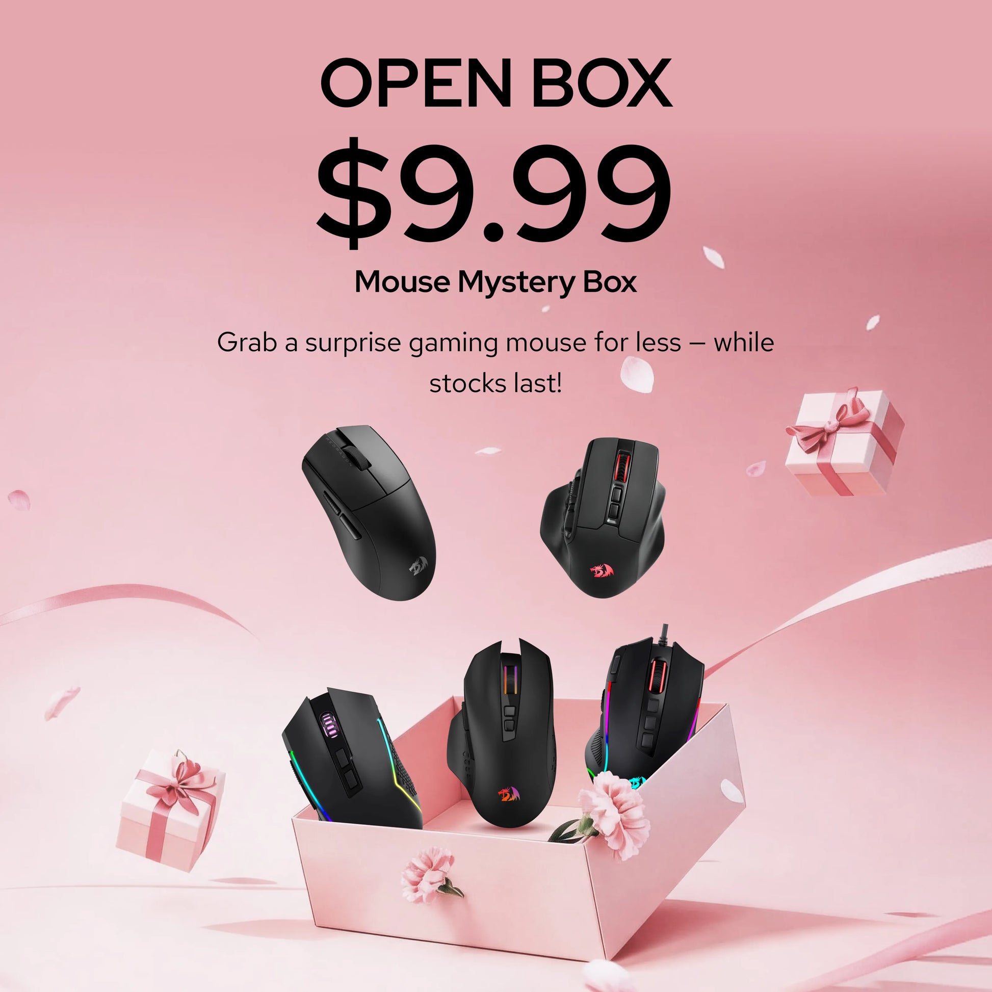 BEST GENERATION レッドボックスセット Redragon Open Box Mystery Box 2026 | Gaming Gear from $9.99