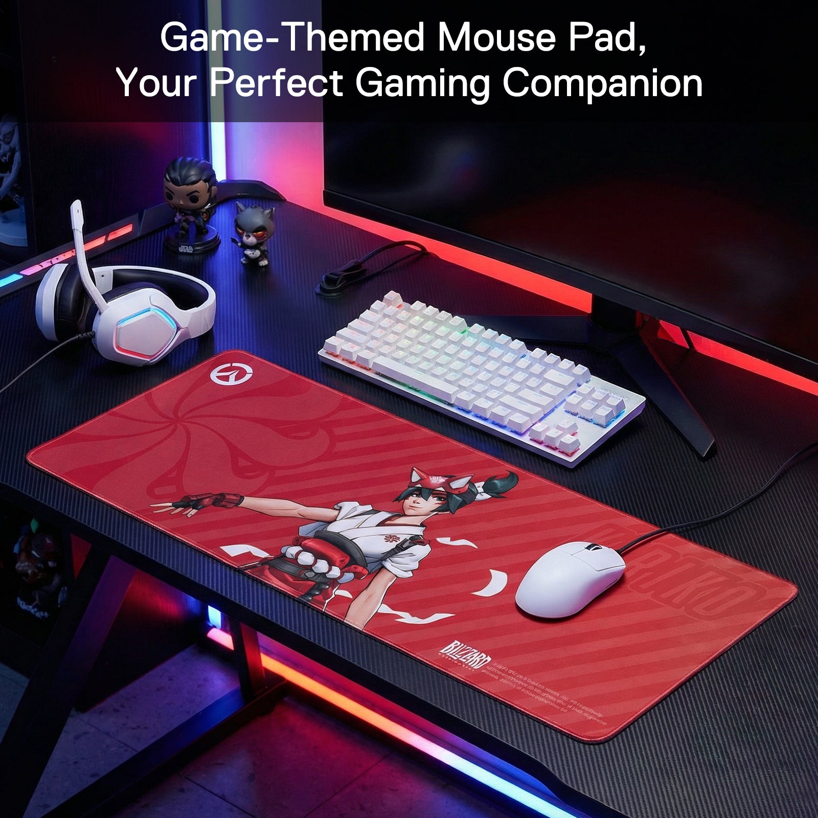 Blizzard Overwatch XXL Gaming Mouse Pad/Desk Mat – Redragonshop