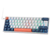 Tastiera da gioco Redragon K617 Fizz 60% con cavo e illuminazione RGB, layout QWERTY italiano