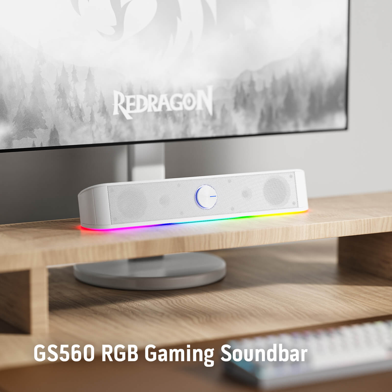 Redragon GS560 RGB Desktop Soundbar