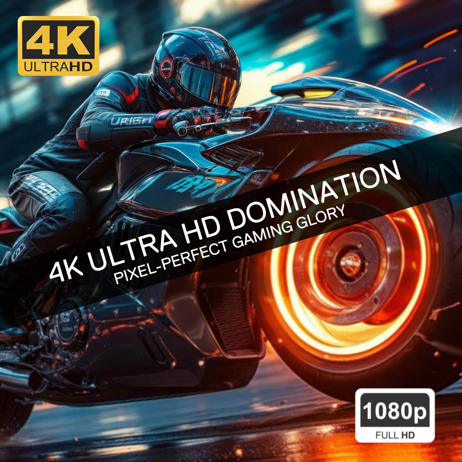 Redragon 27" 4K Flat Gaming Monitor - Mini-LED, UHD 3840x2560, 160Hz, 1ms Response Time, FreeSync Premium & G-Sync Compatibility, 105% NTSC, Tilt Adjustable, HDMI/DP/Type-C Compatible, VESA Wall Mount