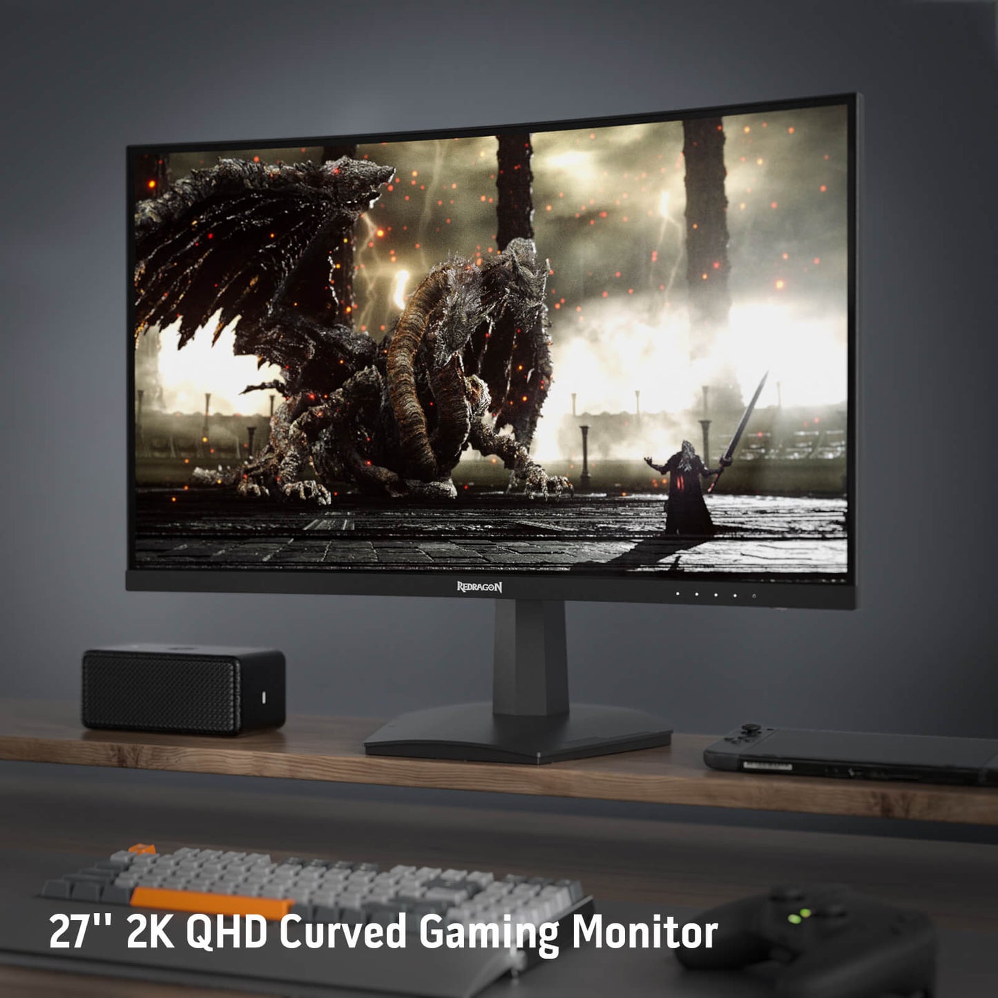 Redragon AMBER 27 144hz165HZ Curve Gaming Monitor