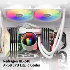 ARGB All-in-one AIO Liquid CPU Cooler 360mm Radiator