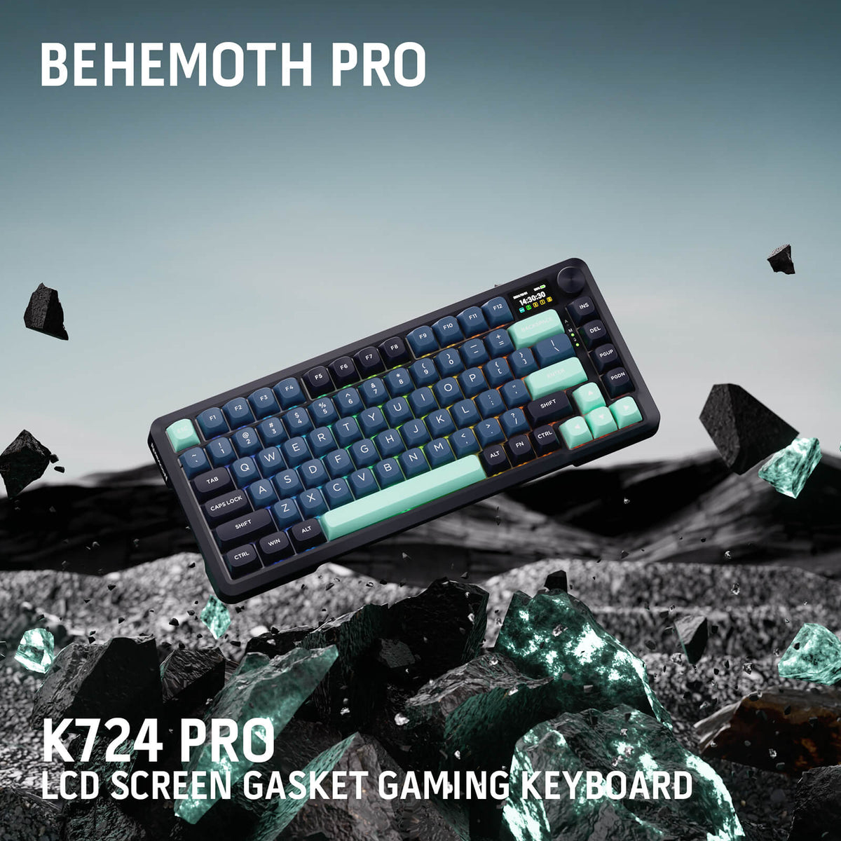 Redragon BEHEMOTH K724 PRO 81 Keys OEM Profile Gasket RGB Gaming ...