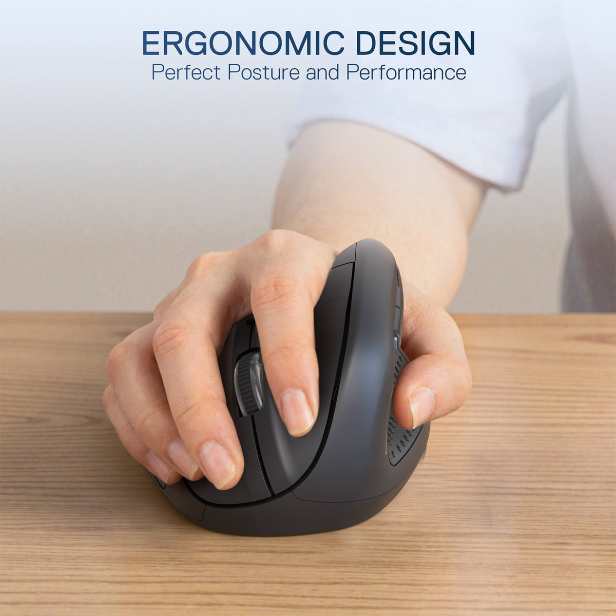 Redragon BM-4033 Wireless Vertical Ergonomic Mouse for Work & Office ...