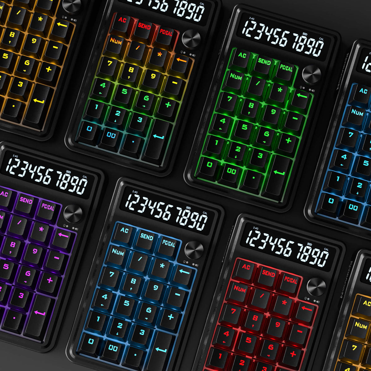 Numepad Keyboard Redragon COVE K733 Wireless Mechanical Numpad | RGB Keypad with ...