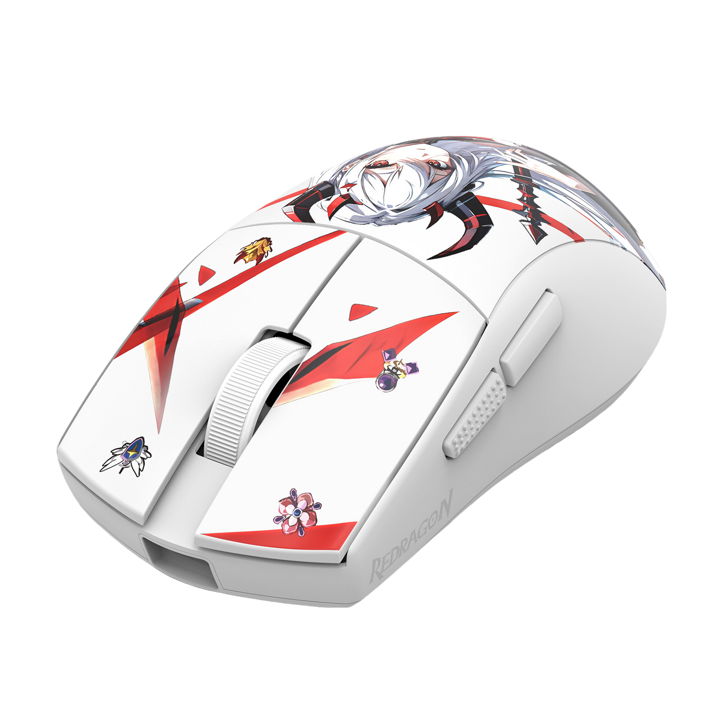 Redragon EISA K1NG PRO M916 49G Wireless Gaming Mouse，anime-inspired art featuring Eisa