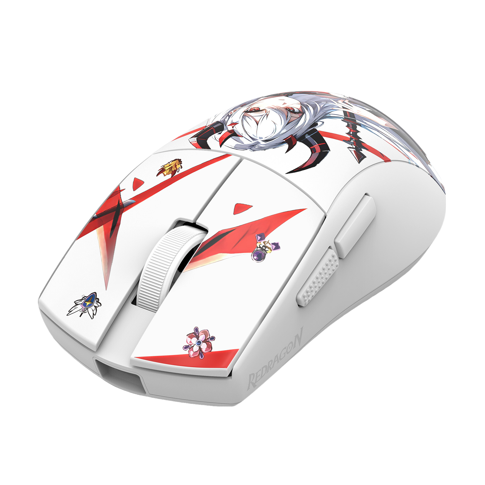 Redragon EISA K1NG PRO M916 49G Wireless Gaming Mouse，anime-inspired art featuring Eisa