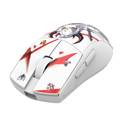 Redragon EISA K1NG PRO M916 49G Wireless Gaming Mouse，anime-inspired art featuring Eisa