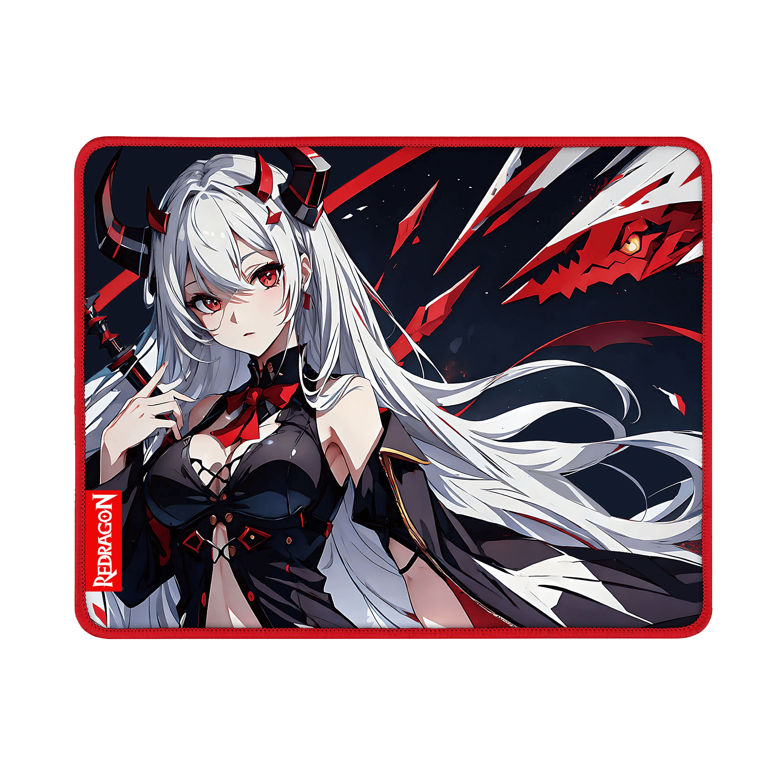 EISA P047 Anime Black Gaming Mouse Pad