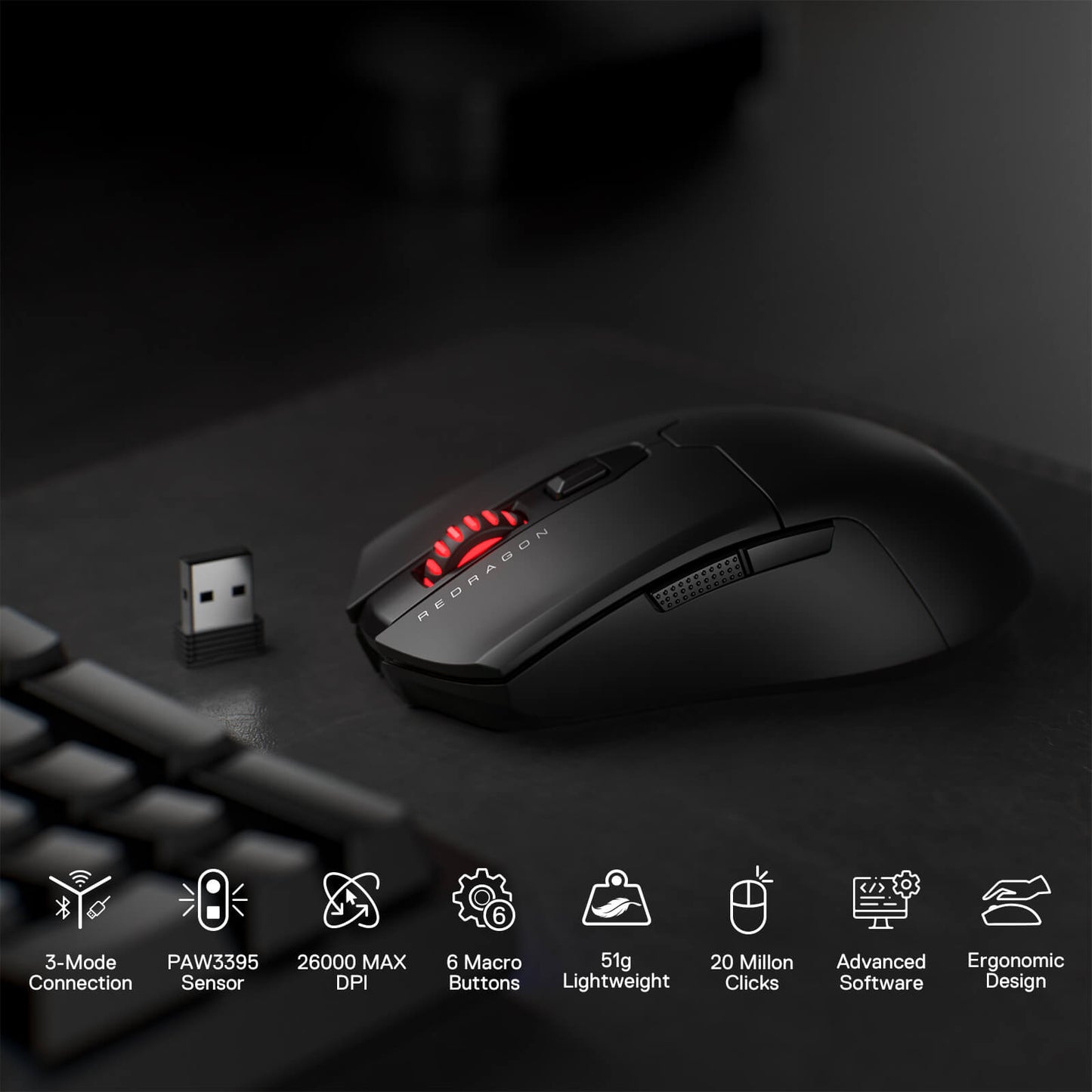 Redragon M995 Wired Gaming Mouse