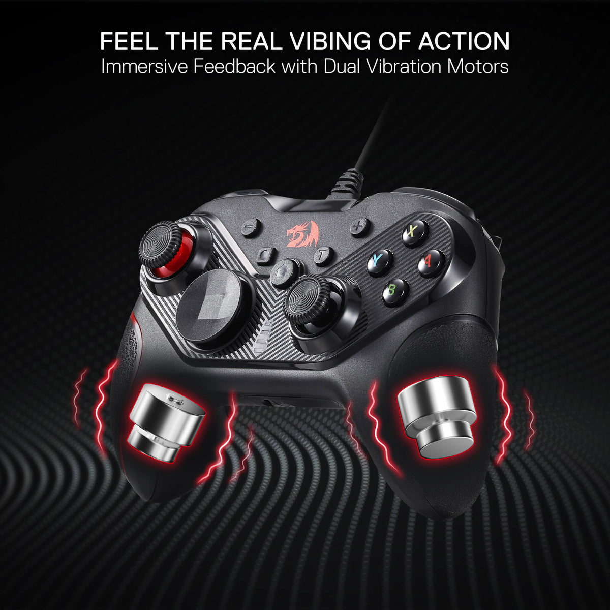Red Dragon Driver Redragon RIFT G710 Wired Gaming Controller | Works For Switch, PS3, PC ...