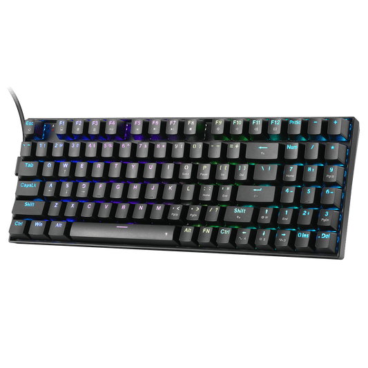Redragon K735 Rapid Trigger Wired Gaming Keyboard, 90% 94 Keys Mechanical Keyboard w/Hyper-Fast Actuation, Dedicated Magnetic Switch, Actuation Point Adjustable, 8K Hz Polling Rate