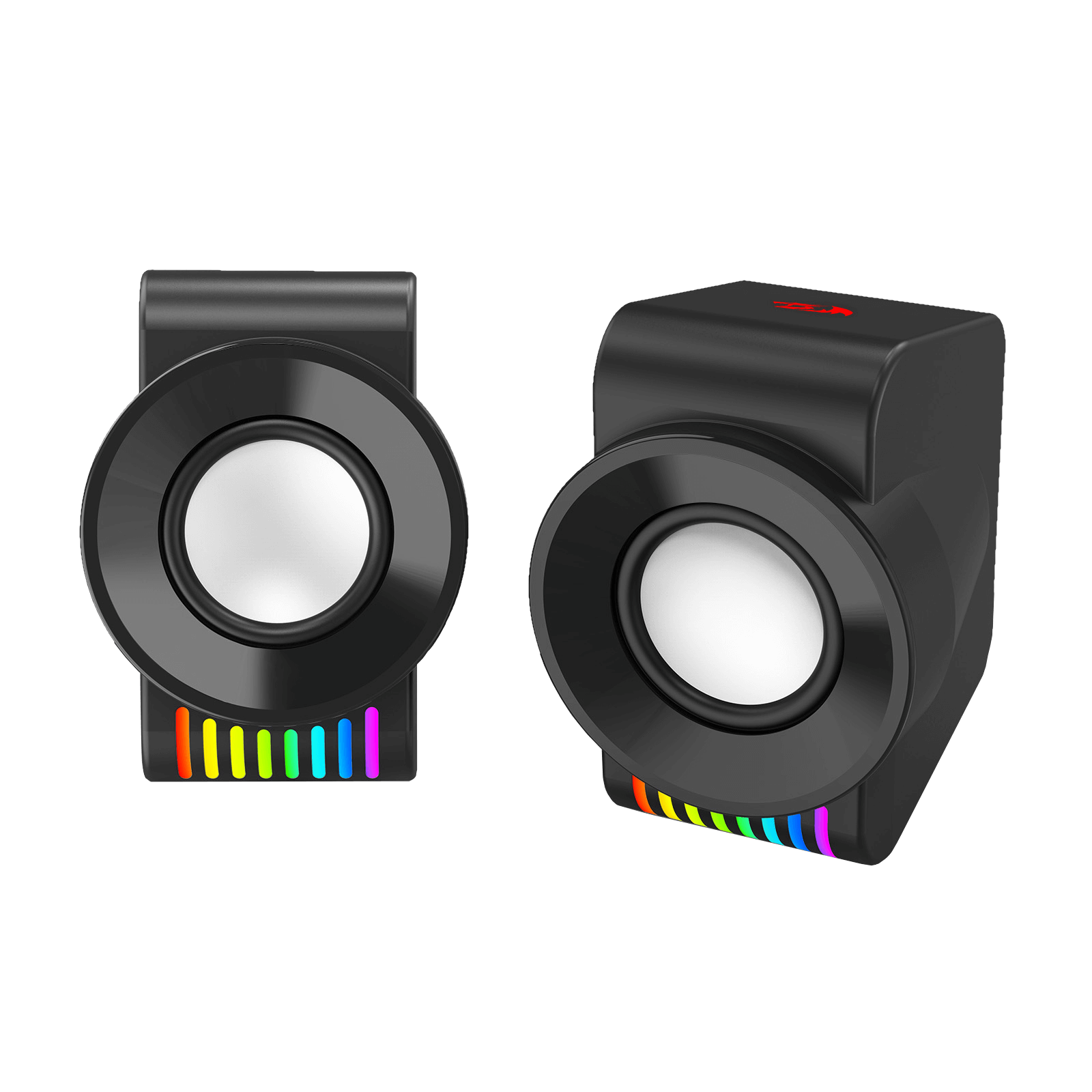 Redragon GS514 PC Gaming Speaker, 2.0 Channel Stereo Desktop Computer Speaker with Dynamic RGB