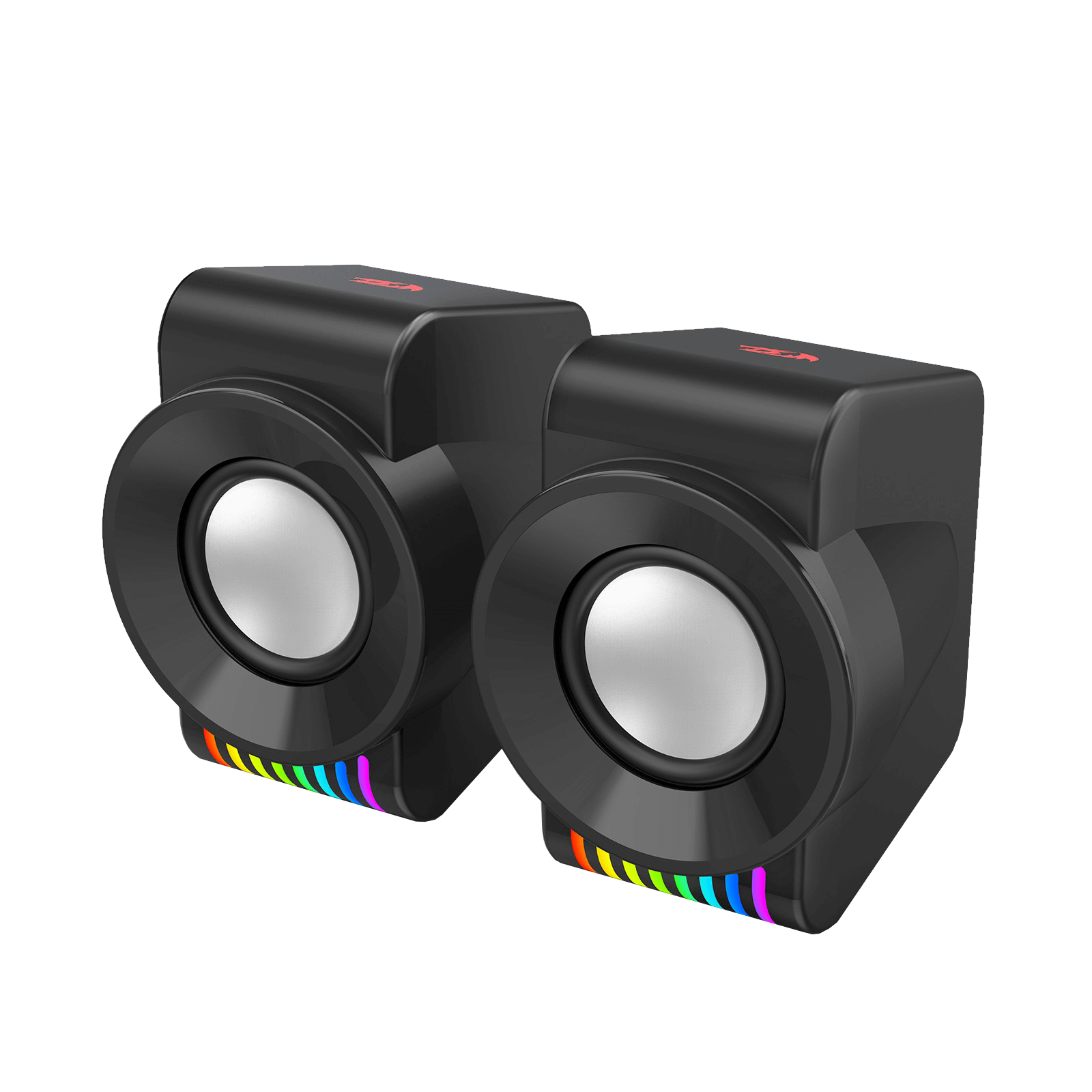 Redragon GS514 PC Gaming Speaker, 2.0 Channel Stereo Desktop Computer Speaker with Dynamic RGB