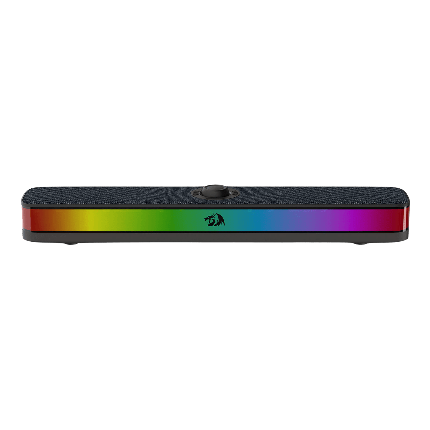 Redragon GS515 RGB Desktop Soundbar, 2.0 Channel Stereo Computer Speakers for Desktop with Bluetooth 5.3, USB-C/USB Powered, Black