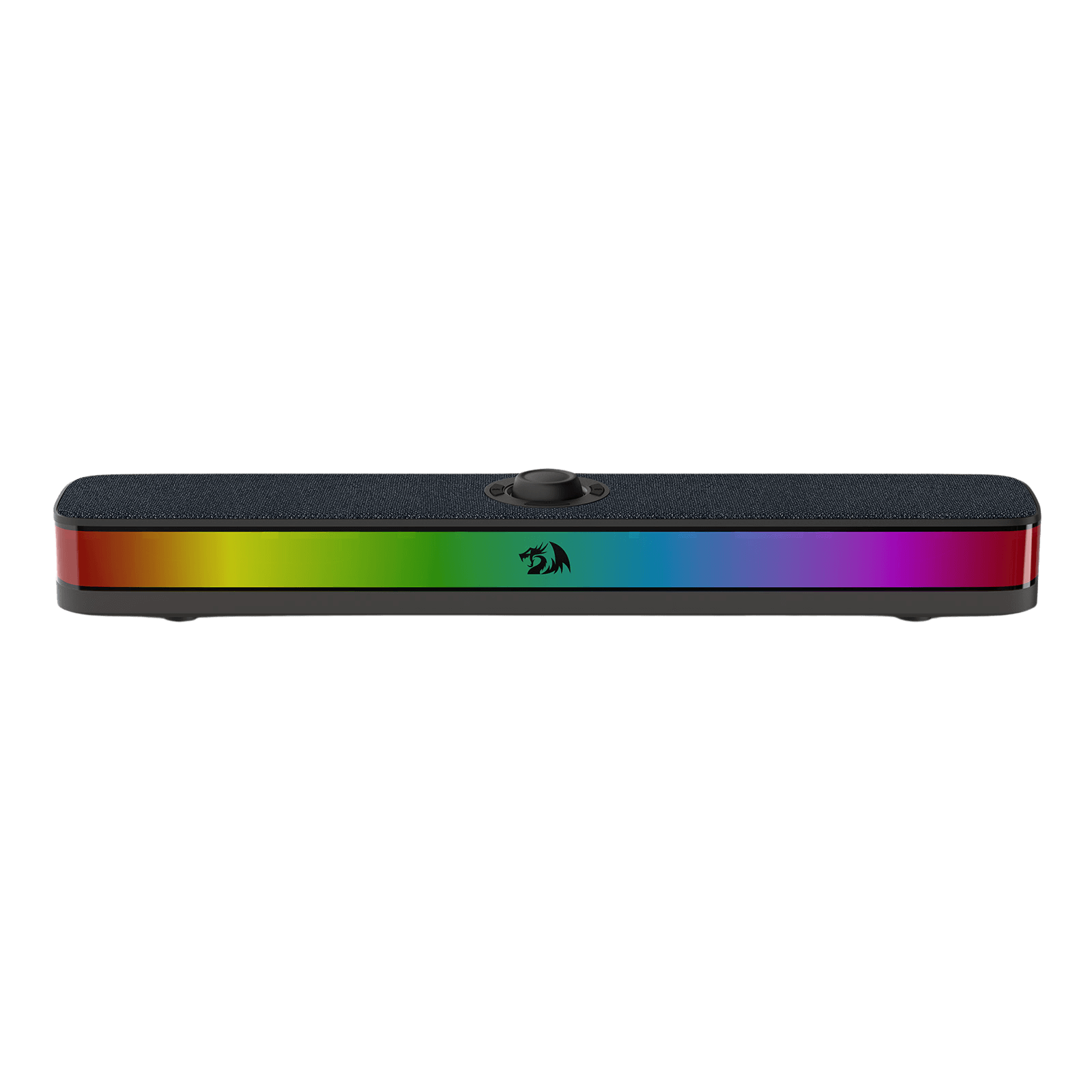 Redragon GS515 RGB Desktop Soundbar, 2.0 Channel Stereo Computer Speakers for Desktop with Bluetooth 5.3, USB-C/USB Powered, Black