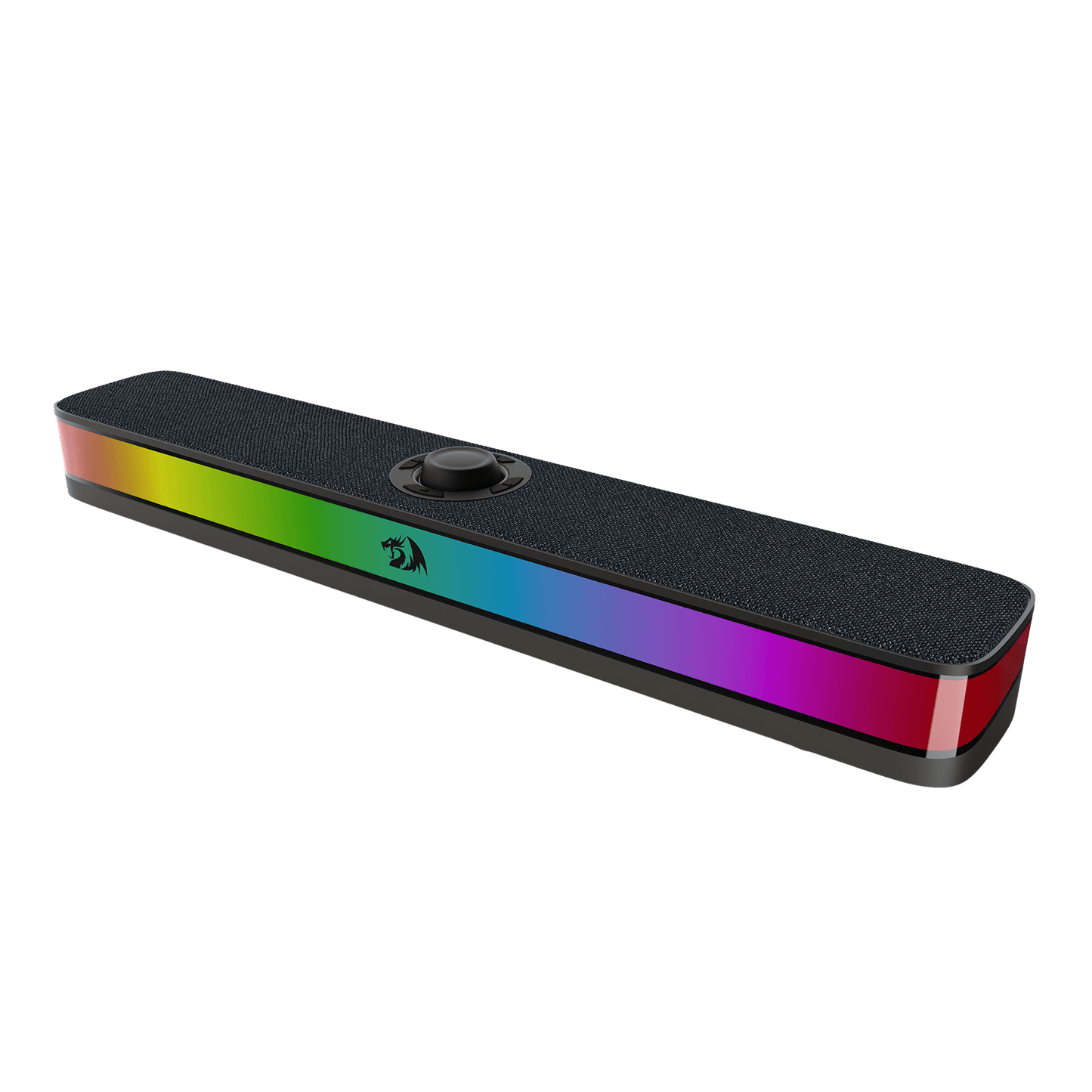 Redragon GS515 RGB Desktop Soundbar, 2.0 Channel Stereo Computer Speakers for Desktop with Bluetooth 5.3, USB-C/USB Powered, Black