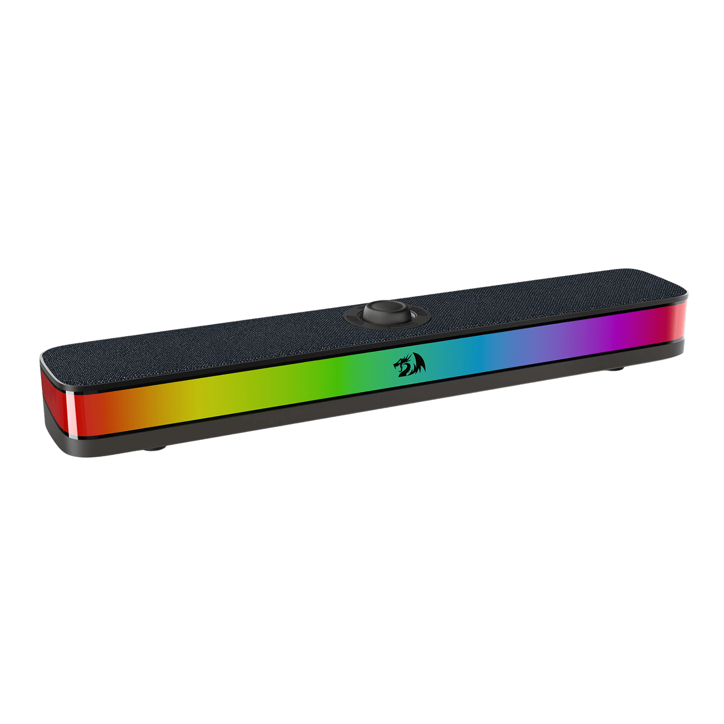 Redragon GS515 RGB Desktop Soundbar, 2.0 Channel Stereo Computer Speakers for Desktop with Bluetooth 5.3, USB-C/USB Powered, Black