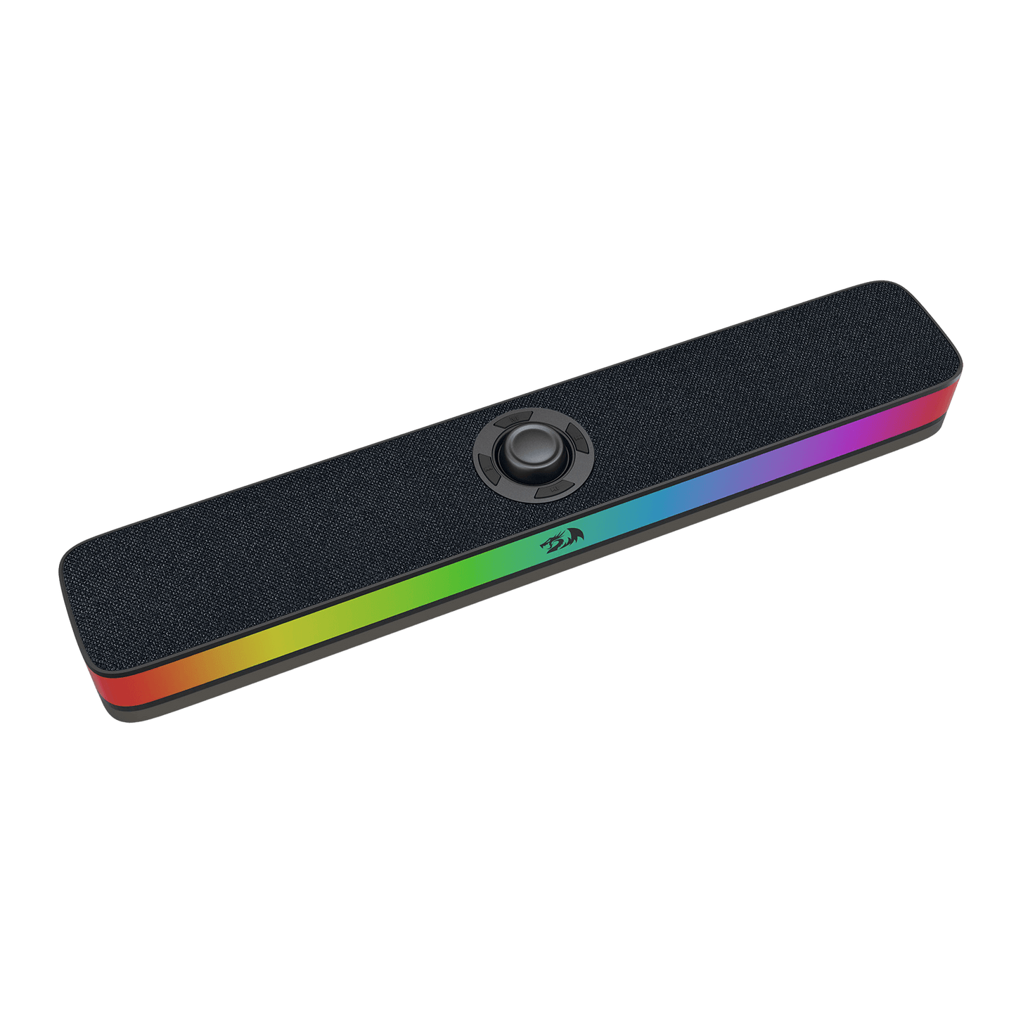 Redragon GS515 RGB Desktop Soundbar, 2.0 Channel Stereo Computer Speakers for Desktop with Bluetooth 5.3, USB-C/USB Powered, Black