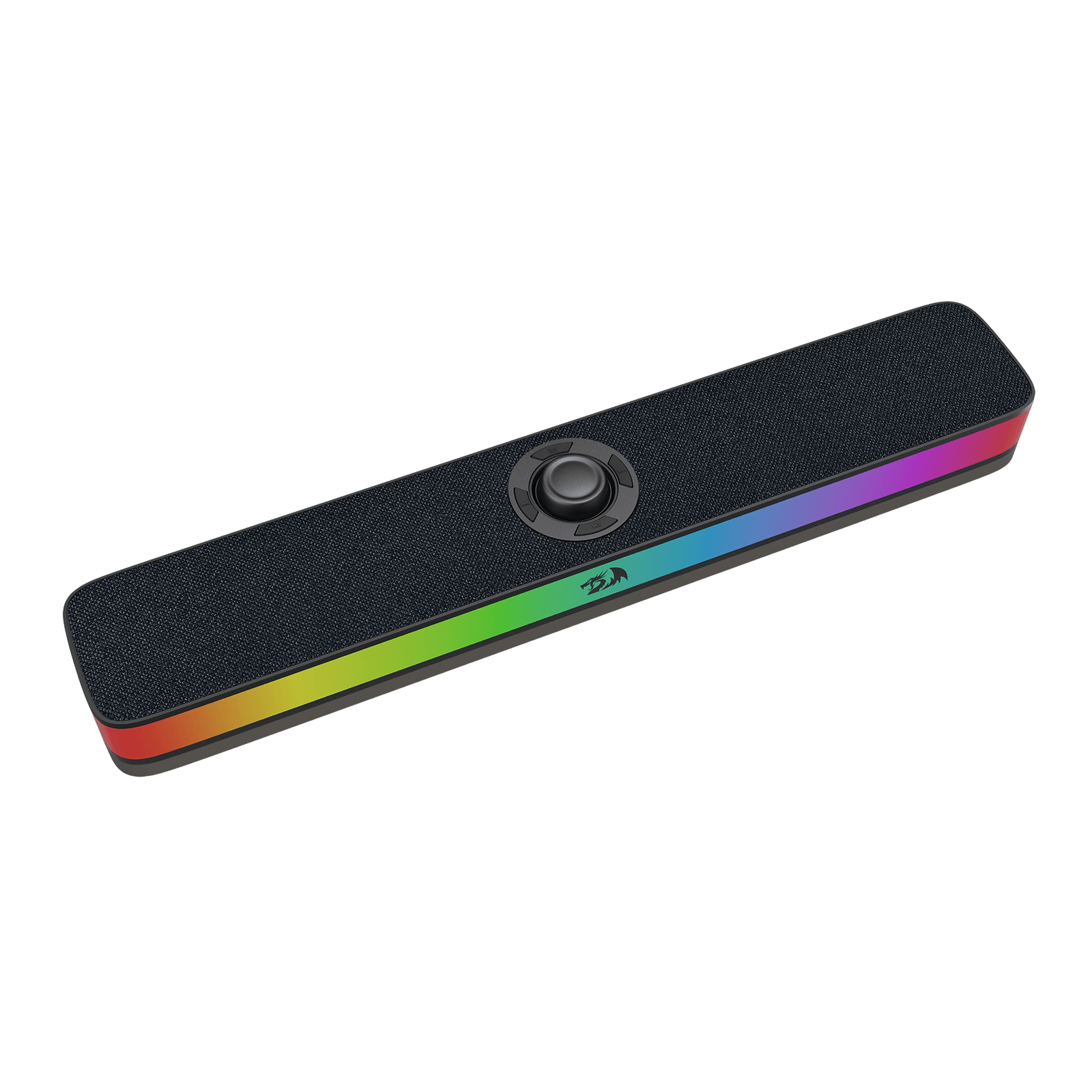 Redragon GS515 RGB Desktop Soundbar, 2.0 Channel Stereo Computer Speakers for Desktop with Bluetooth 5.3, USB-C/USB Powered, Black