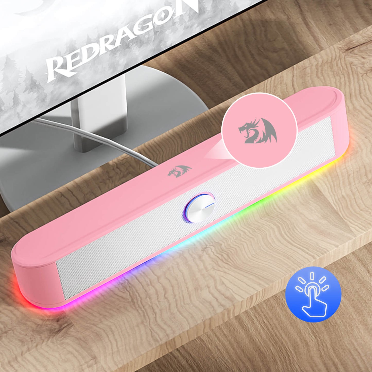 Redragon GS560 RGB Desktop Soundbar