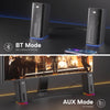 Redragon GS814 - Altoparlanti stereo da desktop, 20 W, 4 unità reali, BT 5.0/3.5 mm AUX, bassi amplificati, controllo touch, illuminazione RGB dinamica