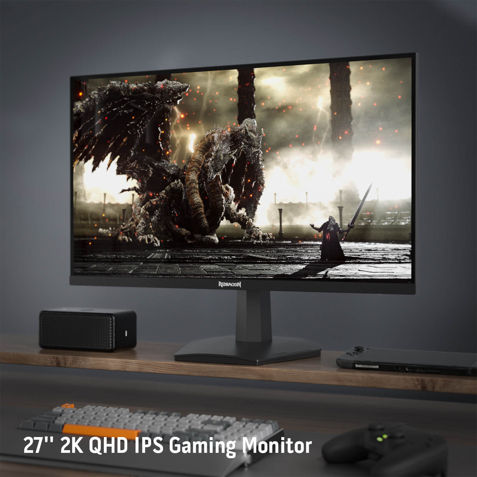 24 Monitor QHD con panel IPS