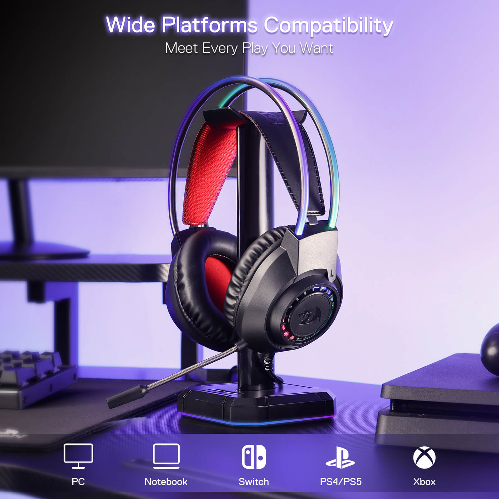 Redragon H231 SCREAM Wired Gaming Headset