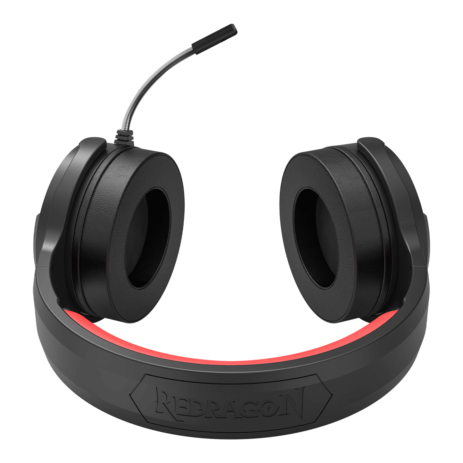 Redragon H315 RGB Gaming Headset - Wired Computer Headset with 40mm Drivers, Noise-Canceling Microphone, USB Connection, Lightweight Design, and Soft PU Leather Ear Cushions for Ultimate Comfort
