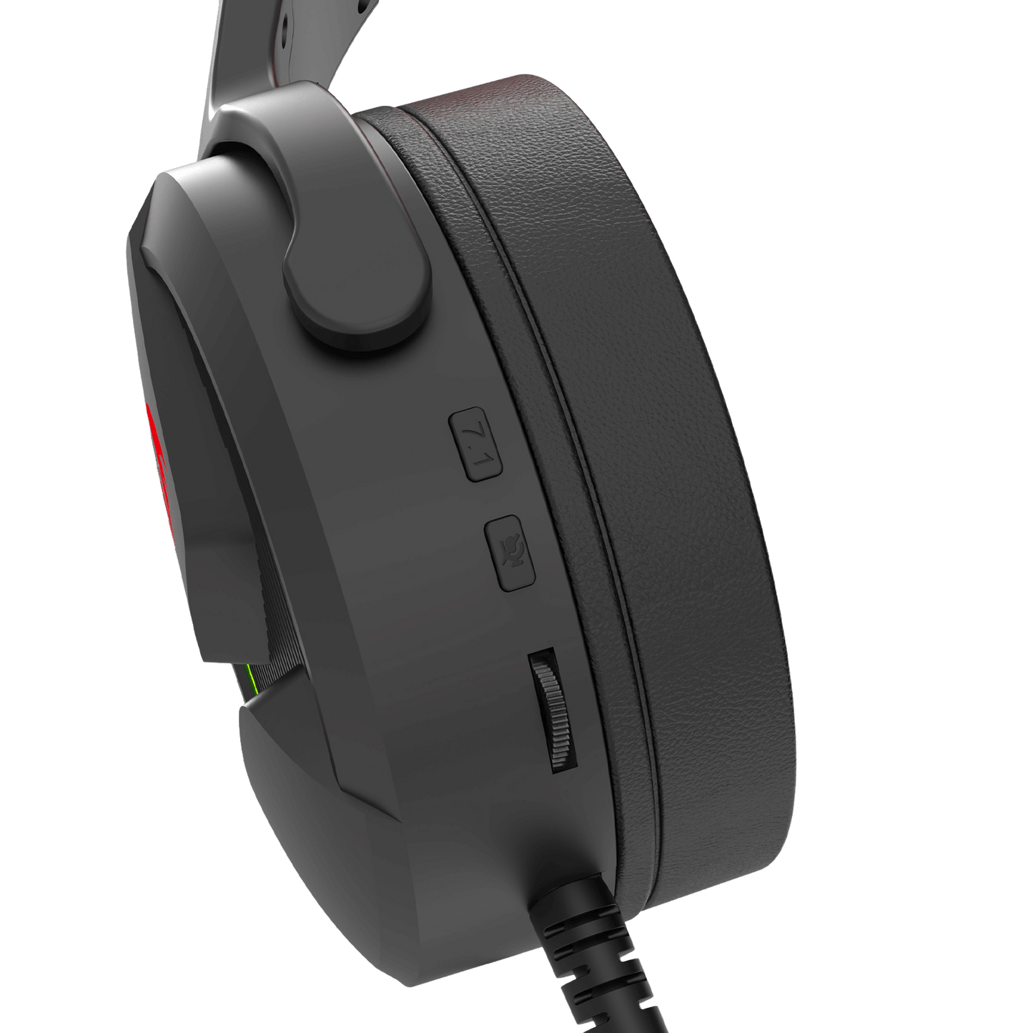 Redragon H315 RGB Gaming Headset - Wired Computer Headset with 40mm Drivers, Noise-Canceling Microphone, USB Connection, Lightweight Design, and Soft PU Leather Ear Cushions for Ultimate Comfort